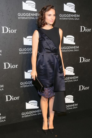 Attending the Guggenheim International Gala, made possible by Dior, at the Guggenheim Museum, NYC (N