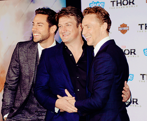  Nathan at Thor 2 premiere,L.A
