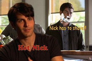  Nick Burkhardt - Grimm - Season 3 - Nick has to shave!!!