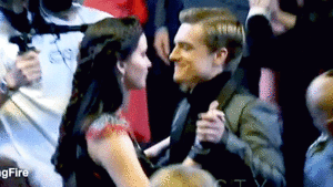 Peeta & Katniss dancing