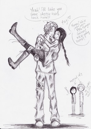  Peeta and Katniss ♬