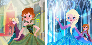  Frozen: Anna’s Act of Love/Elsa’s Icy Magic