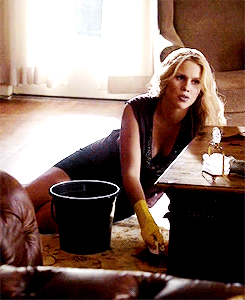  Rebekah appears as the fairy godmother