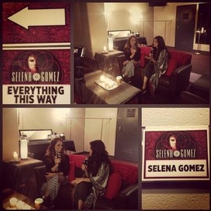  별, 스타 Dance Tour US - Selena backstage - November 5