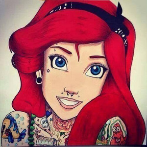  tattooed Ariel