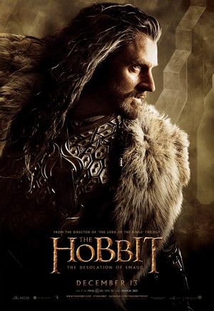 Thorin Oakenshield - The Hobbit: The Desolation of Smaug Poster
