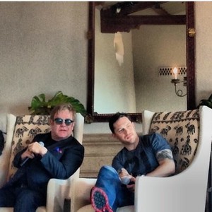  Tom Hardy & Elton in Santa Monica
