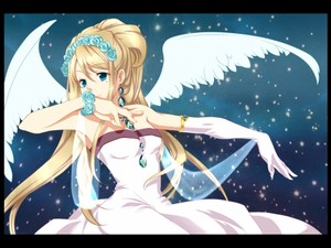  anime girl ángel