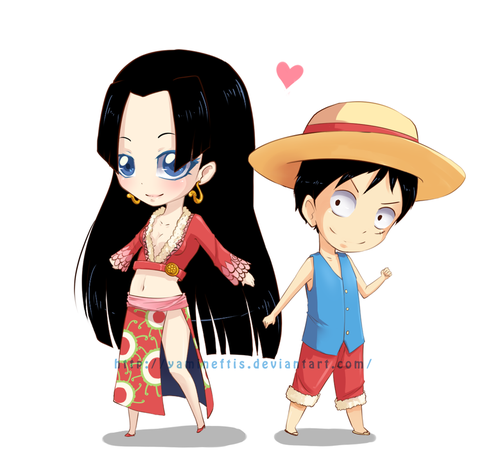 One Piece♥(L x H) - cặp đôi anime người hâm mộ Art (36115769) - fanpop