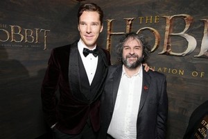  Benedict and Peter at The Hobbit Premiere