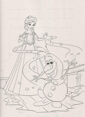  Official アナと雪の女王 Illustration