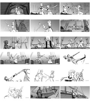  Frozen Storyboard unused sequence