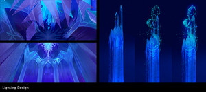  Frozen - Uma Aventura Congelante Lighting design