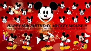  Happy 85th Birthday, Mickey Mouse!!! :D