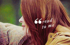  'Read to me.'