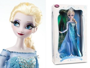 Elsa LE 迪士尼 Store doll