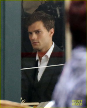  'Fifty Shades of Grey': First On Set Pics!