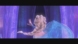 Frozen music video screencaps