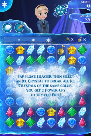  アナと雪の女王 Free Fall app Screenshots