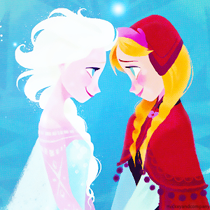  reyna Elsa and Princess Anna