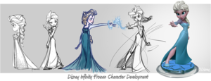  Elsa Disney Infinity Character Development