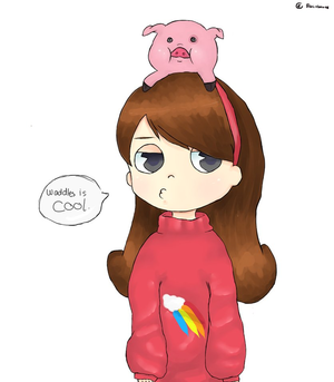  Mabel and Waddles