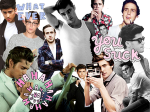  hot guy collage
