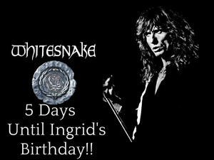 5 days until Ingrid's Birthday....BOOM!