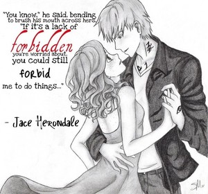  Jace and Clary ♡