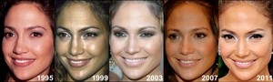  JLo Through the years