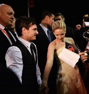  Jen and Josh holding hands