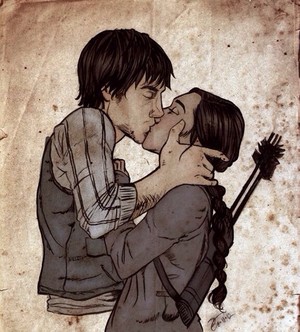  Gale and Katniss ❤