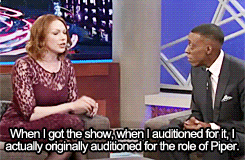 Laura Prepon on the show