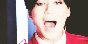  Taemin with Eye Liner Gif