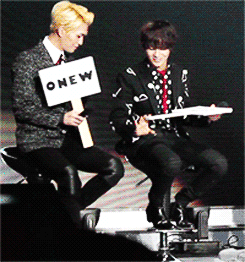  Taemin is such a naughty baby gif