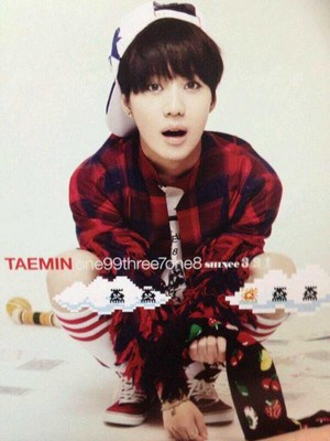  SHINee New Single '3 2 1' - Photocard Taemin