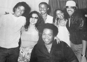 Michael Jackson and vrienden