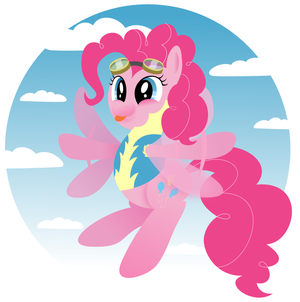  Pinkie Pie as a Wonderbolt