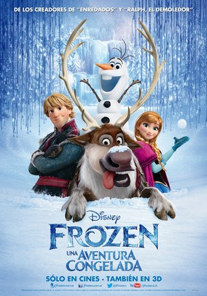  Frozen - Uma Aventura Congelante Latin American Poster