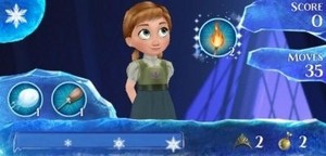  Little Anna from Nữ hoàng băng giá Free Fall app