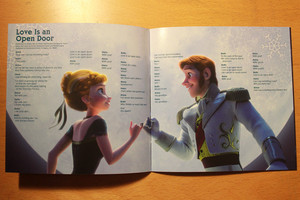  Frozen - Uma Aventura Congelante Soundtrack Deluxe Edition booklet