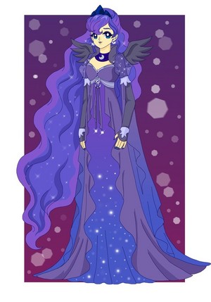 Princess Luna in a Gown