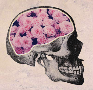  Skull/flowers