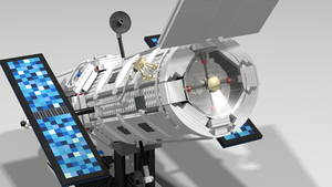  LEGO HUBBLE luar angkasa TELESCOPE