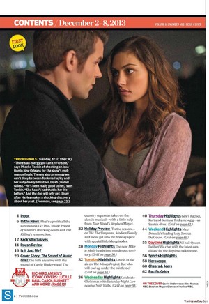  The Originals - Latest TV Guide Scans - 29th November 2013