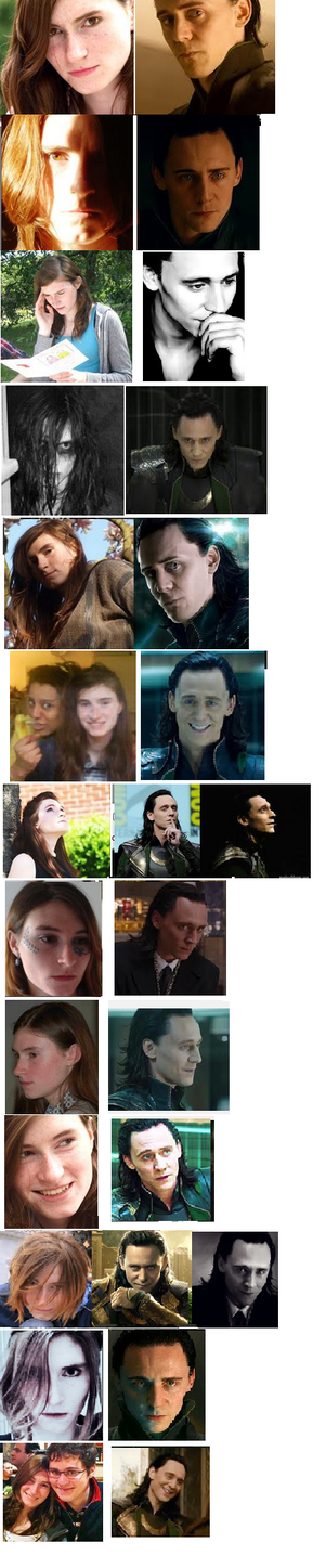  That awkward moment when あなた realise that Loki has been mimicking your プロフィール pictures