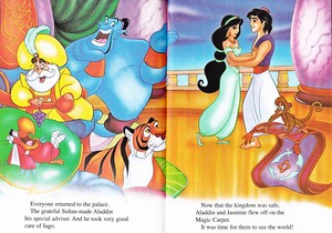  Walt Disney vitabu - Aladin 2: The Return of Jafar