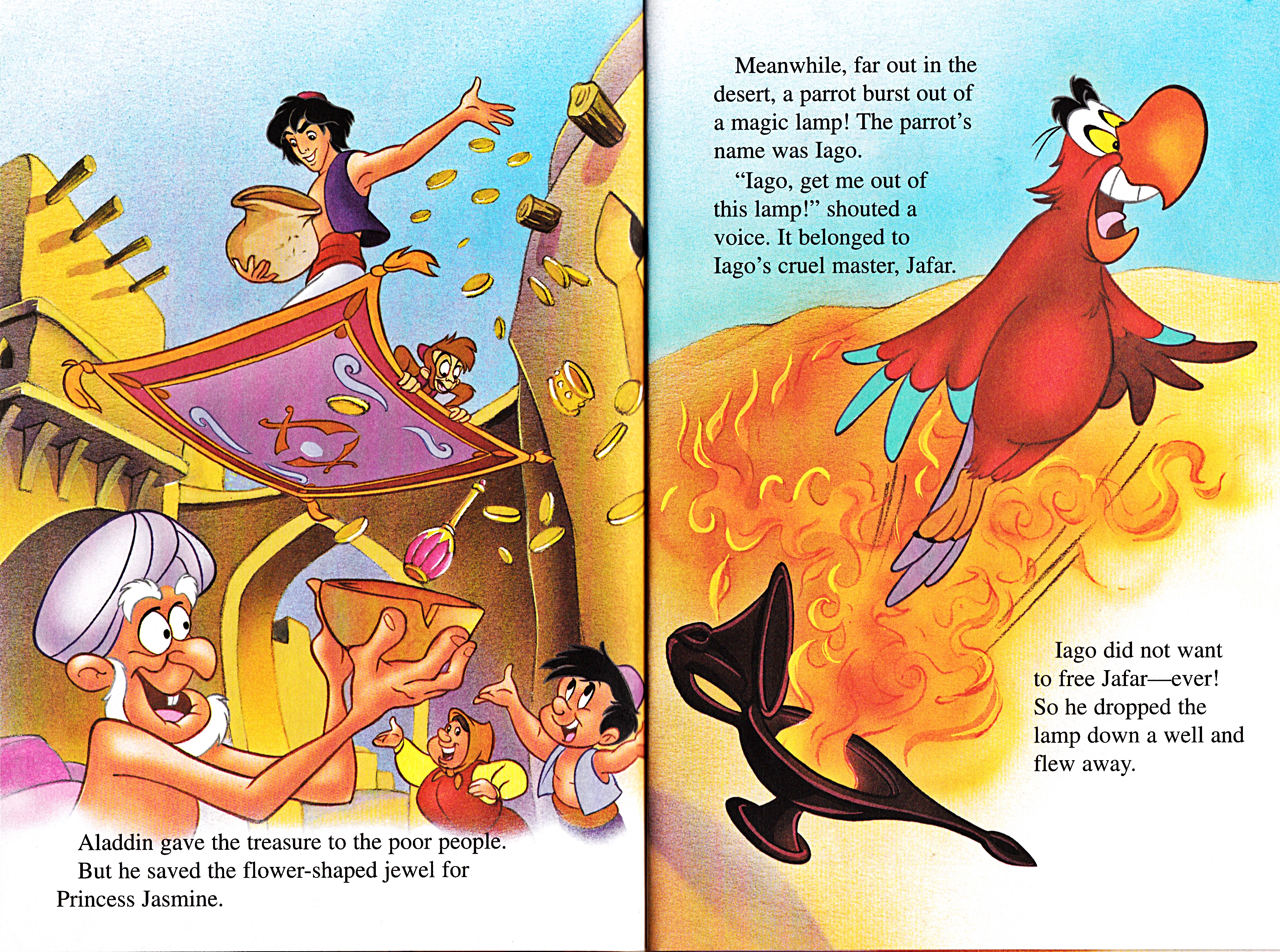 Wonderlijk Walt Disney Bücher - Aladin 2: The Return of Jafar - Walt Disney GT-99