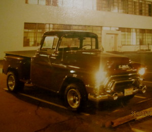  my briefly owned AMC pick-up truck