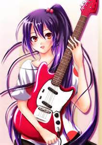  anime girl gitar